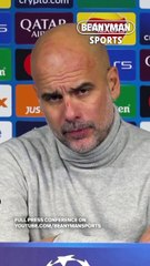 Guardiola: "Kendime zarar vermek istiyorum"