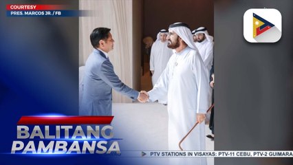 Working visit ni PBBM sa UAE, naging produktibo