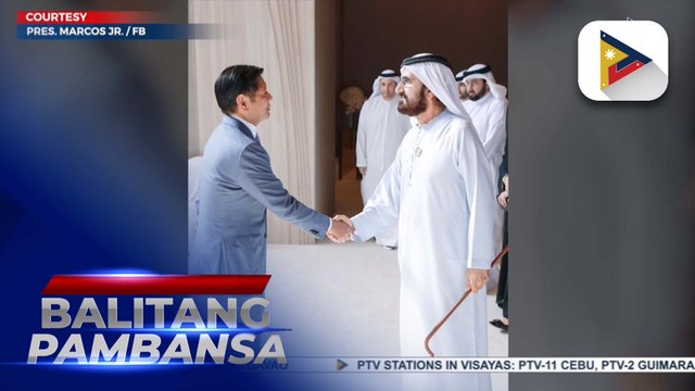 Working visit ni PBBM sa UAE, naging produktibo