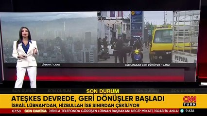 SON DAKİKA: İsrail Lübnan'dan, Hizbullah ise sınırdan çekiliyor | Video Haber