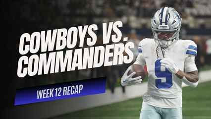 NFL FINAL SCORE: Tale of Two Halfs, Cowboys Edge Commanders in Wild Fourth-Quarter Shootout, 34-26