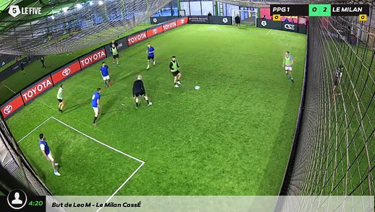 Ppg 1 - Le Milan CassÉ 25/11 à 19:32 - Football Terrain Toyota (LeFive Valenciennes)