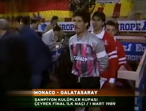 AS Monaco vs. Galatasaray SK 1988-1989