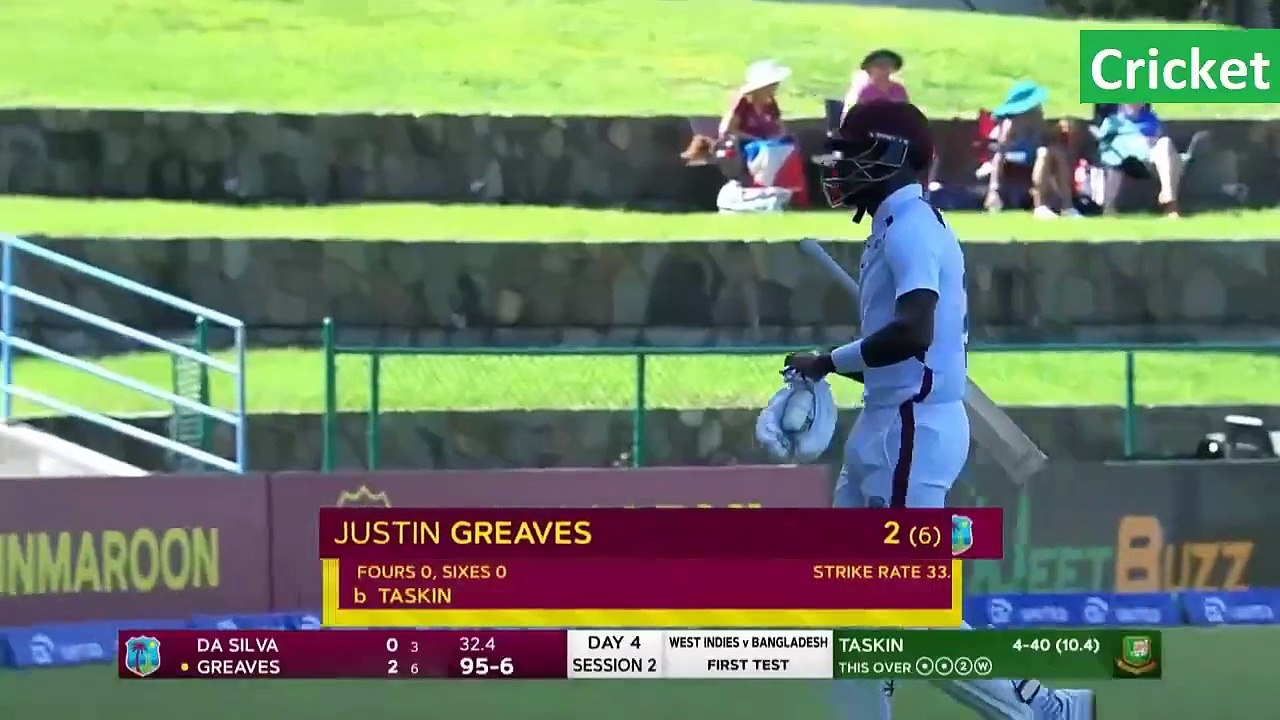 West Indies vs Bangladesh 1st Test Day 4 Highlights 2024