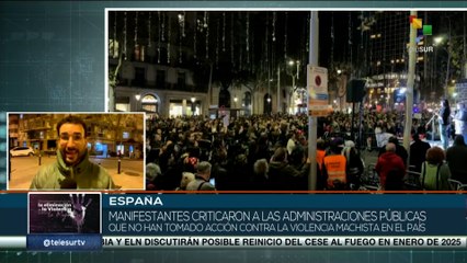 Movilizaciones por el Día contra la Violencia Machista en España