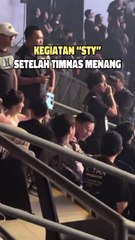 Momen Shin Tae-Yong Nonton Konser Kotak Band