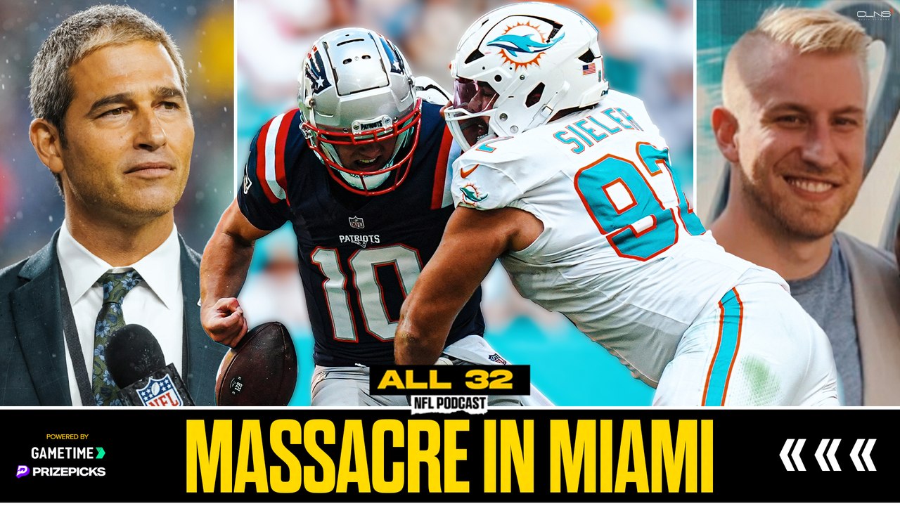 How Patriots Got DESTROYED by Dolphins | All 32 NFL Podcast w/ Mike Giardi