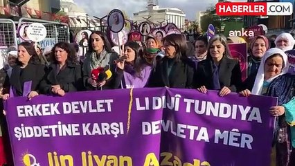 Van'da Kadına Yönelik Şiddete Karşı Yürüyüş Düzenlendi