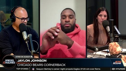 Jaylon Johnson explains what drives his frustration the most amid Bears' spiraling season