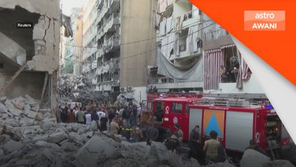 Serangan Israel di beirut tengah ragut 29 nyawa