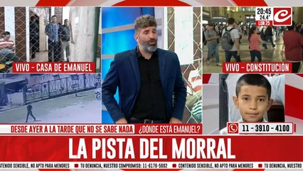 Habla el papá de Emanuel: "Hijo te amo, volvé"