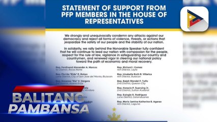 Rep. Sandro Marcos at iba pang kongresista, kinondena ang pag-atake sa demokrasya ng bansa
