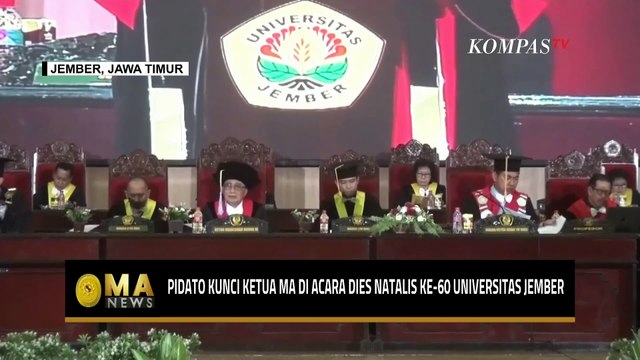 Pidato Kunci Ketua MA di Acara Dies Natalis ke-60 Fakultas Hukum Universitas Jember