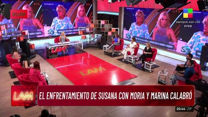 😱 Se PUDRIÓ TODO: Marina Calabró ¿ENOJADA por las críticas a los mensajes que se escriben con Rolando Barbano?