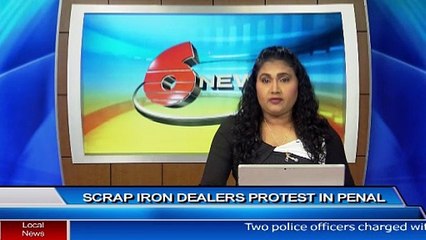 PROTEST AT PENAL SCRAP YARD