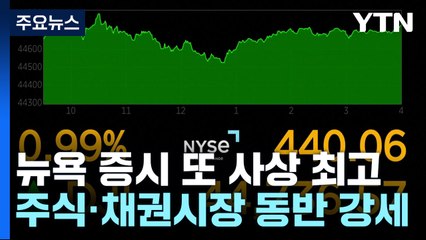 월가 출신 재무장관에 미 증시 또 사상 최고치 / YTN
