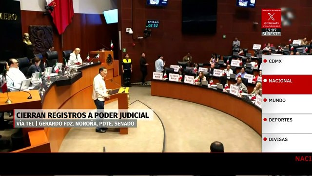 Muy exitoso : Fernández Noroña sobre el proceso de registro de aspirantes a la elección judicial