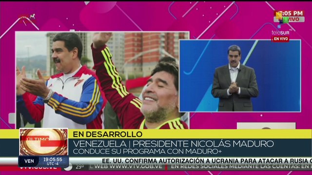 El Pdte. Maduro recuerda la lealtad del futbolista Diego Maradona con la Revolución Bolivariana