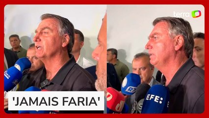 "Todas as medidas dentro das quatro linhas eu estudei", diz Bolsonaro ao negar tentativa de golpe