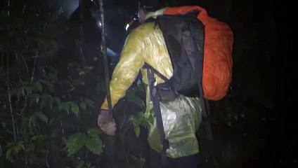 Patrullas de búsquda en montaña Escazú 25-11-2024