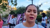 Colectivas y familias víctimas de feminicidios exigen acabar con la impunidad