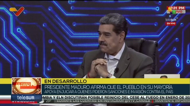 Pdte. Maduro: La extrema derecha tiene una obsesión con la violencia
