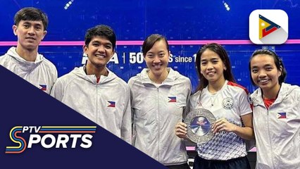 PH nat'l squash team, nakabulsa ng 1 gold at 1 bronze sa 2024 SG Squash Satellite 4