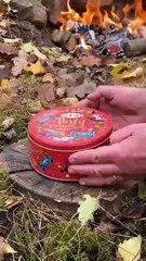 Amazing Lifehack: How to Easily Make Natural Charcoal. #survival #lifehacks #camping #shorts #fyp