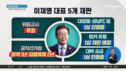 이재명 1심 3개 더 남아…사법리스크 여전