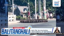 Pagtawid ng grupo ng itik sa kalsada, kinaaliwan ng mga motorista at netizens | Balitanghali