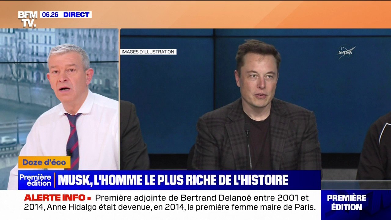 Avec 348 milliards de dollars, comment Elon Musk est devenu l'homme le plus riche de l'histoire