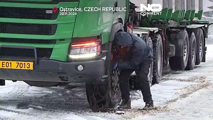 NO COMMENT: Llegan las primeras nieves del invierno a Europa