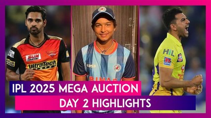 IPL 2025 Mega Auction Day 2: Vaibhav Suryavanshi Becomes Youngest Player At Age 13 To Be Picked