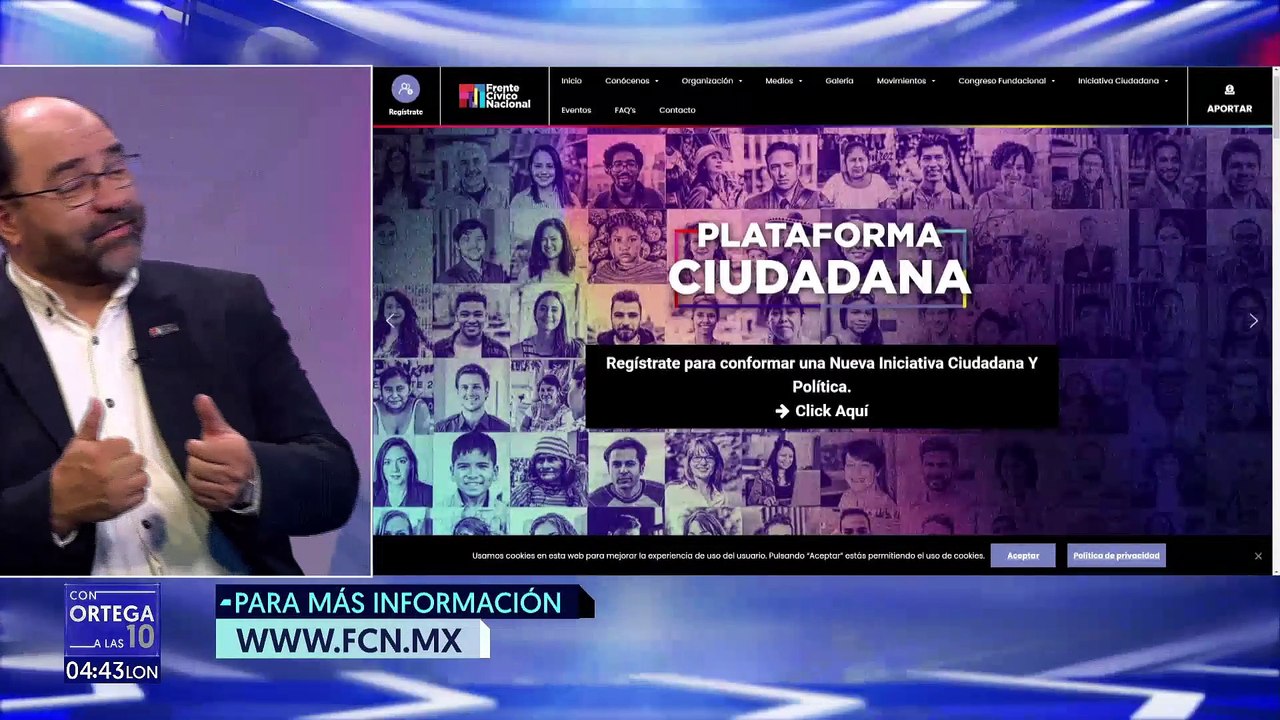 No me quiero quedar cruzado de brazos ante la destrucción del país: Emilio Álvarez Icaza