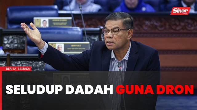 55 kes seludup dadah ke penjara guna dron – Saifuddin