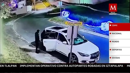 En Monterrey, captan intento de robo en residencia en fraccionamiento privado Carolco
