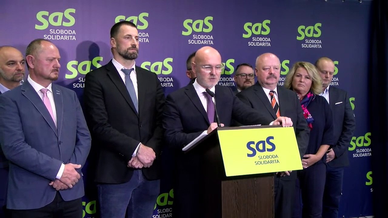 ZÁZNAM: SaS: Návrh štátneho rozpočtu na budúci rok je neprijateľný, nepodporíme ho