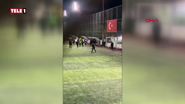 İzmir'de hakemlere çirkin saldırı 