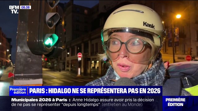 Deux mandats, c'est déjà beaucoup : ces cyclistes parisiens réagissent à l'annonce d'Anne Hidalgo, qui a assuré ne pas être candidate pour la mairie de Paris en 2026