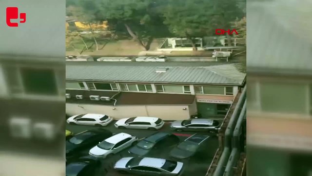 İstanbul Eğitim ve Araştırma Hastanesi'nde yangın