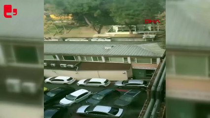 İstanbul Eğitim ve Araştırma Hastanesi'nde yangın