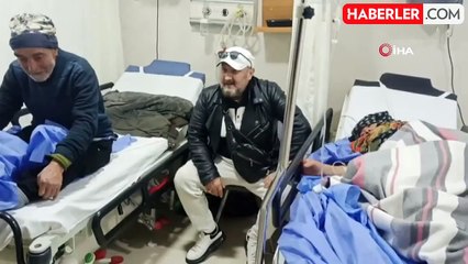 Tipi nedeniyle kaybolan yaşlı çift kuzularına sarılmış halde donmak üzereyken bulundu