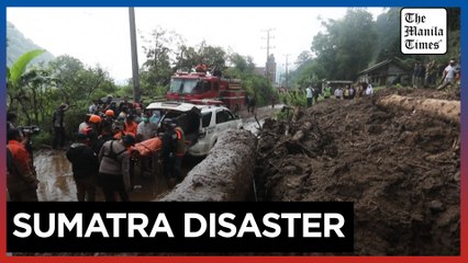 Indonesia digs out as flooding, landslide death toll hits 20