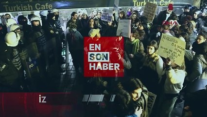 İstanbul'da izinsiz yürüyüş yapmak isterken gözaltına alındılar