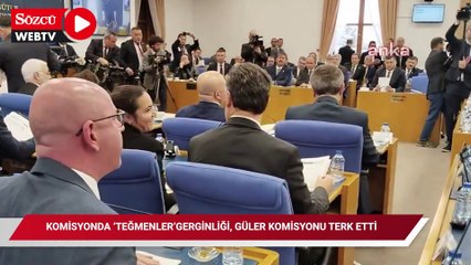 Komisyonda 'Teğmenler' gerginliği! Bakan Güler komisyonu terk etti