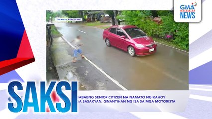 SAKSI RECAP: Babaeng senior citizen na namato ng kahoy sa mga sasakyan, ginantihan ng isa sa mga motorista (Originally aired on November 25, 2024)
