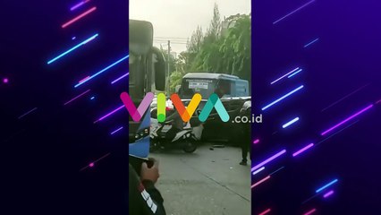 Truk Rem Blong Lagi! Tabrak 8 Kendaraan di Slipi
