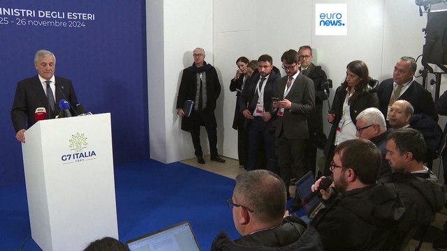 Chefe da diplomacia italiana diz que esforços de cessar-fogo no Líbano estão no centro das conversações do G7