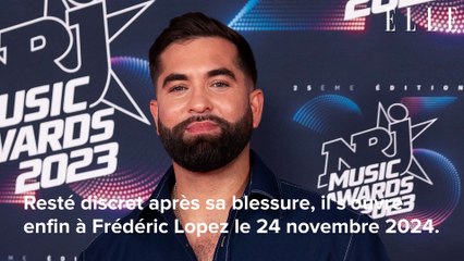 Kendji Girac revient sur son accident par balle : « Ma femme a été là à chaque moment »