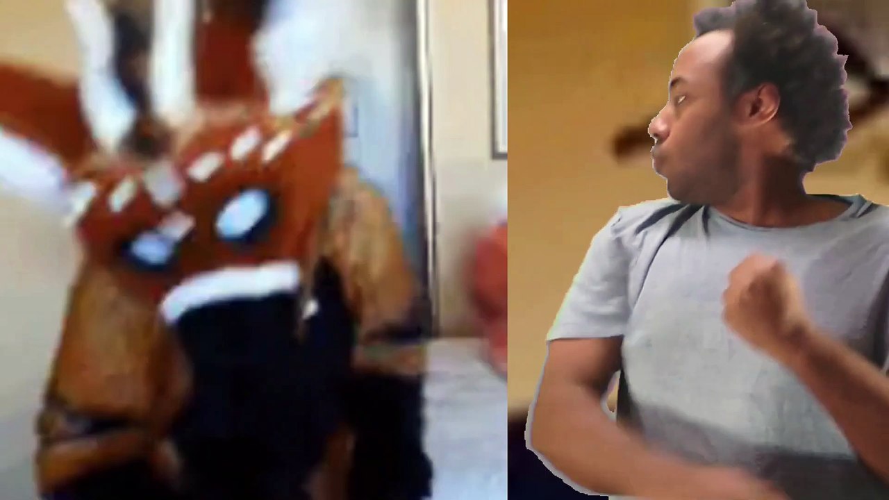 Baron Tremayne Caple A.K.A. Foxy Kitsune Fox Fighting Brawling Punching Furry/Furries/Fursonas/Fursuits